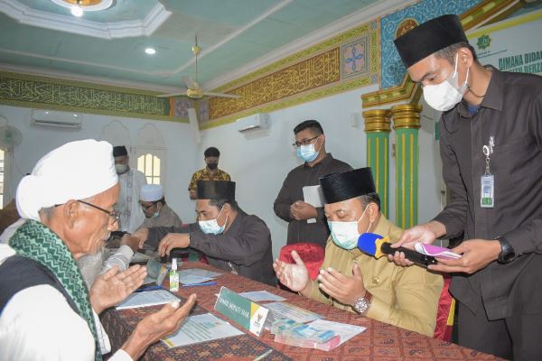 Gemar Zakat IX Kecamatan Sungai Apit, Husni Merza Berharap Motivasi Berzakat Masyarakat Meningkat